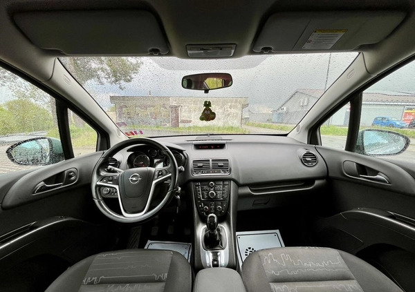 Opel Meriva cena 21900 przebieg: 148499, rok produkcji 2011 z Barczewo małe 466